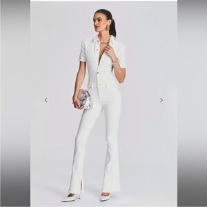 SER.O.YA Fallon Jumpsuit white NWT